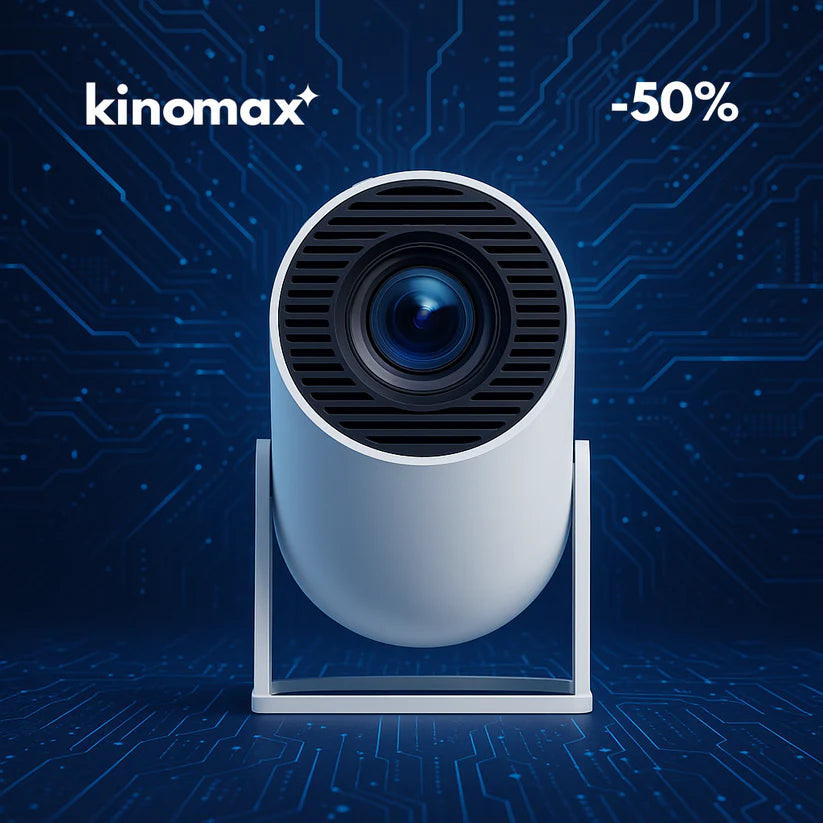 KINOMAX 4K™ – Smart Projektor z Wi-Fi i Androidem